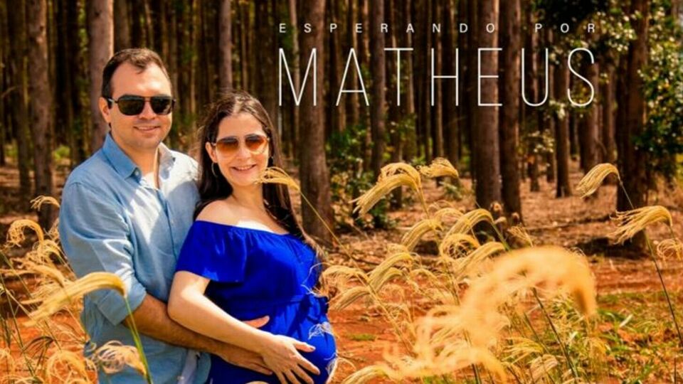 Isabella à espera de Matheus
